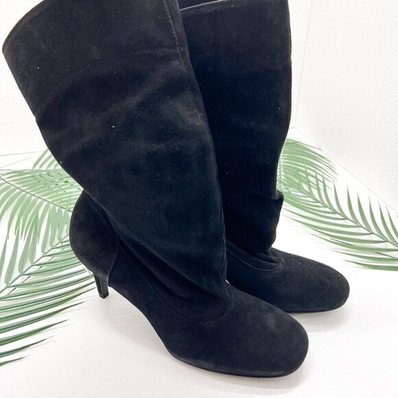 AGL Attilio Giusti Leombruni Michelle Black Leather Ankle Bootie Size 37 NWB - Picture 6 of 12